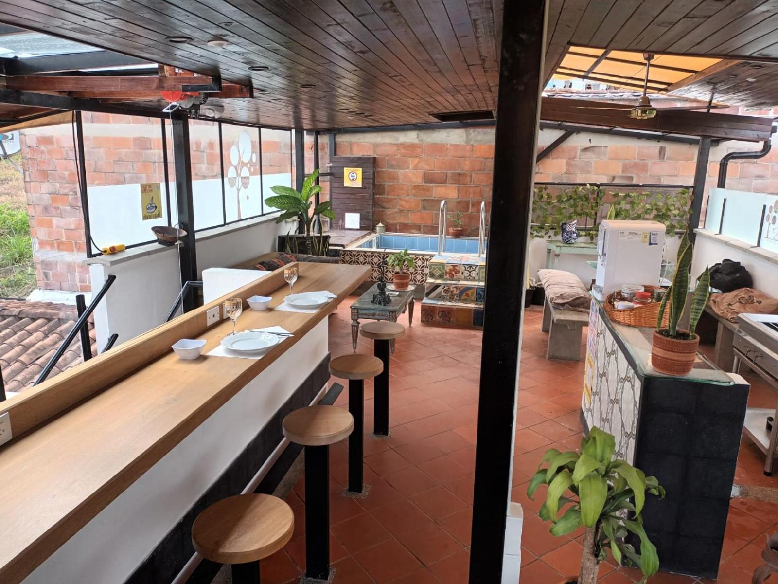 Casa Los Naranjos Hostal Medellín Exterior foto